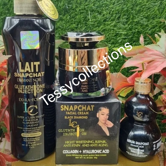 Lait Snapchat Black diamond body lotionface cream Serum 3 In 1